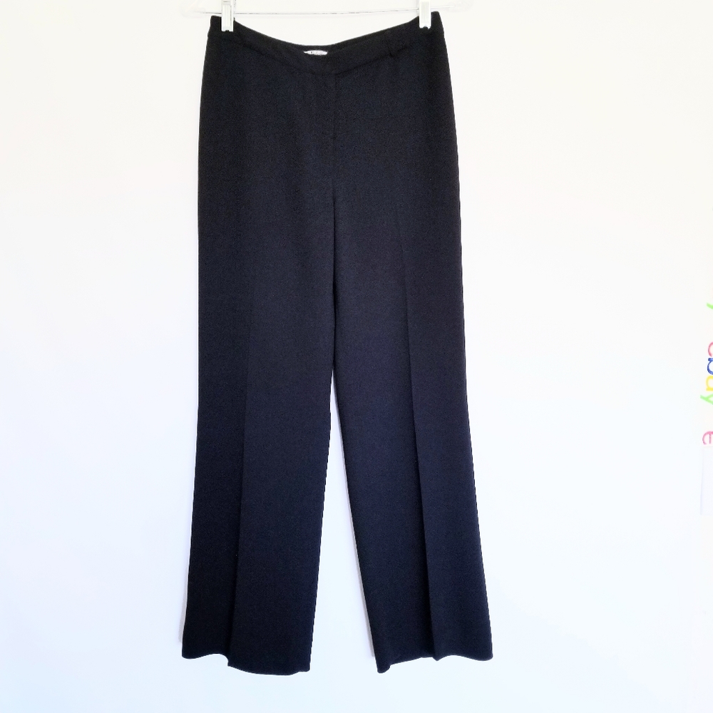 EPIC NY women size 4 Dress wide leg pants Navy